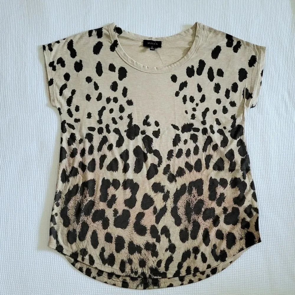 Misia Cheetah Print Top - NWT